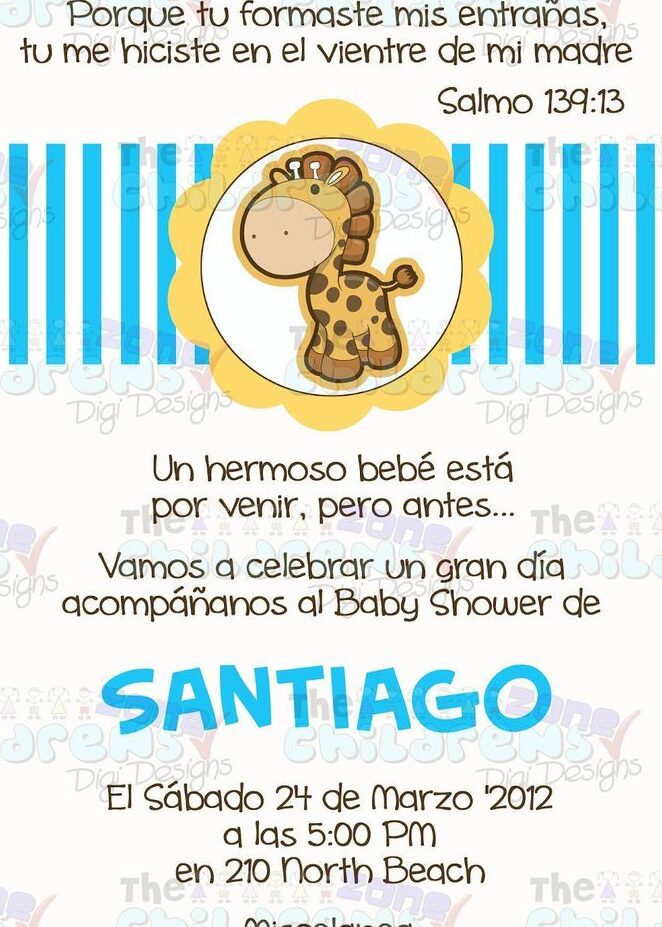 Frases Para Baby Shower Invitacion