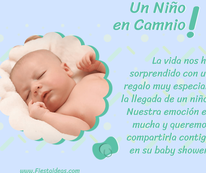 Frases Para Baby Shower Niño