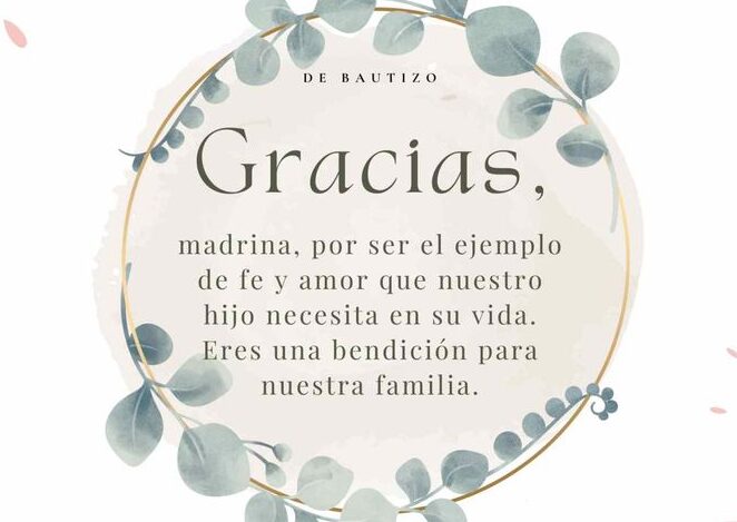 Frases Para Bautizo Cortas