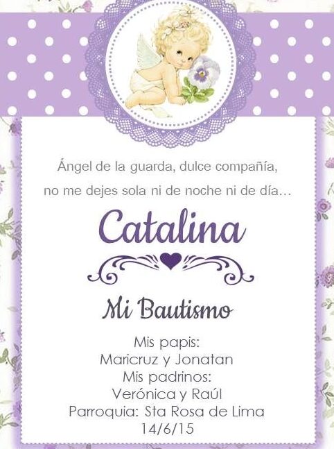 Frases Para Bautizo Invitacion