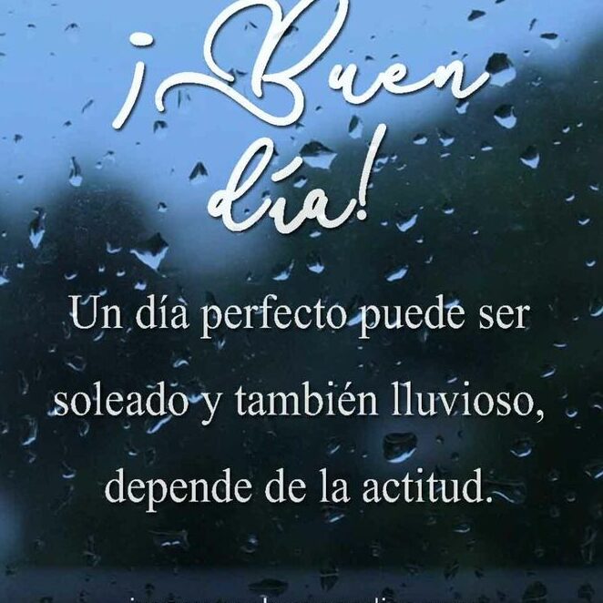 Frases Para Días Lluviosos