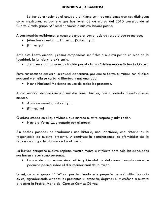 Frases Para Honores