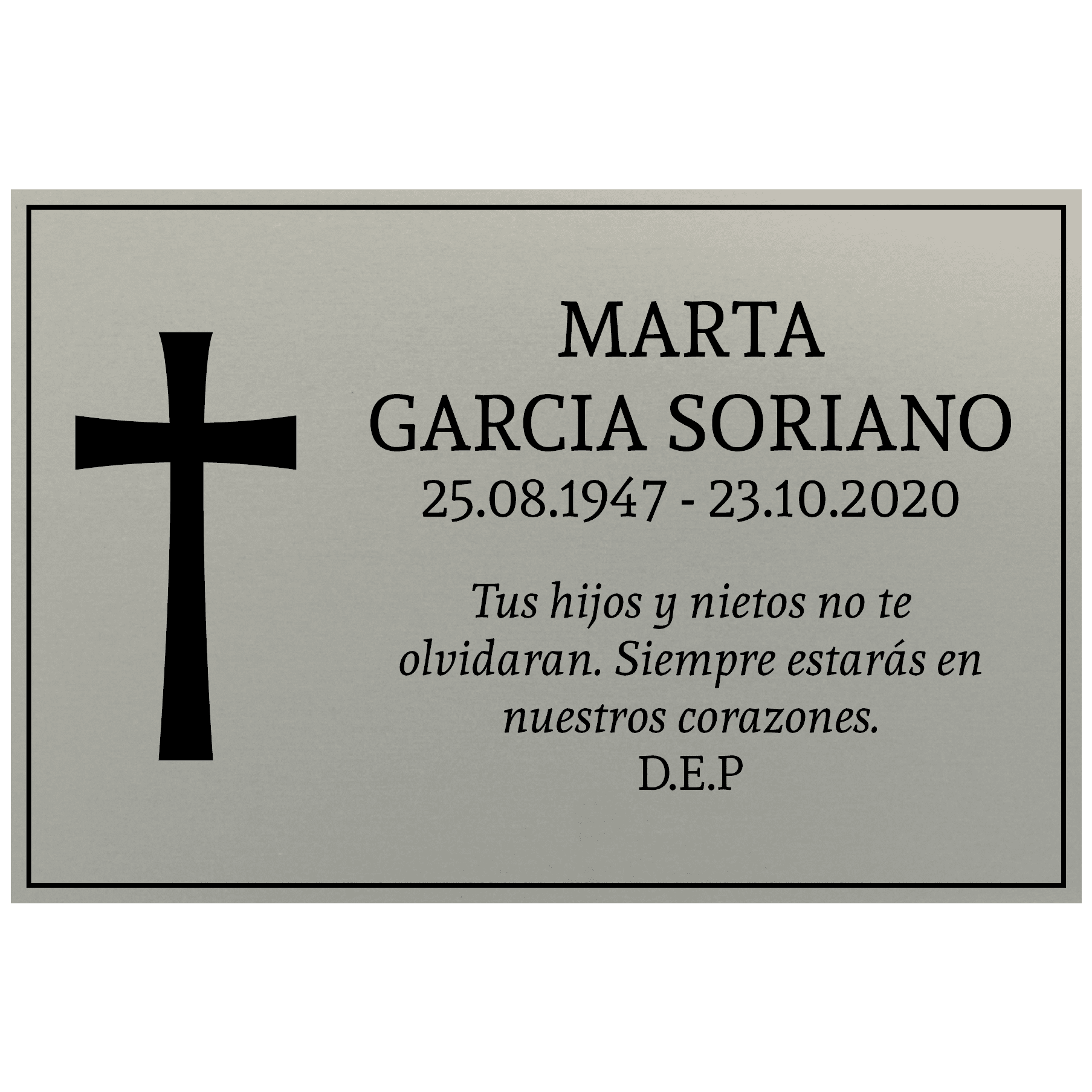 Frases Para Poner En Una Cruz De Difunto