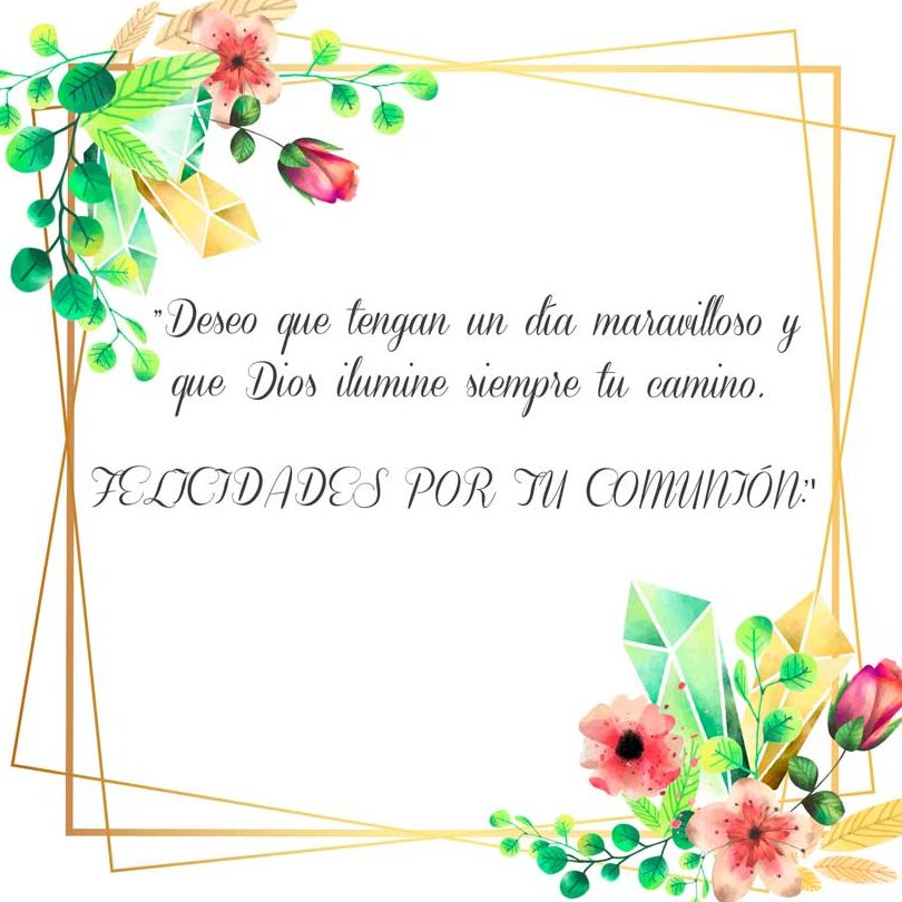 Frases Para Primera Comunión
