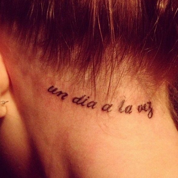 Frases Para Tatuajes En El Cuello