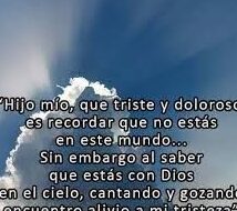 Frases Para Un Hijo Fallecido En Su Cumpleaños